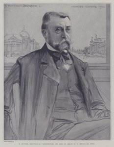 Joseph-Antoine Bouvard, französischer Architekt und Verwalter von Francois (after) Flameng