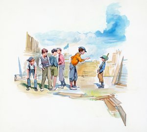 Bande, aus dem Kinderroman 