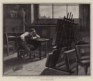 Hart getroffen! Sein Meisterwerk wurde von der Royal Academy abgelehnt von Francois Barraud