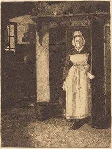 Der Kellerausgang von François Bonvin