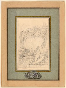 Wappenbuch für Crozat, Baron de Thiers von François Boucher