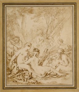 Diana und Callisto von François Boucher