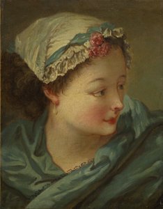 Kopf einer jungen Frau, frühe 1730er Jahre