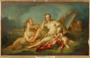 Die Toilette der Venus von François Boucher