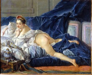Die Odaliske. Gemälde von François Boucher (1703 - 1770) von François Boucher