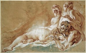 Naiaden und Triton von François Boucher
