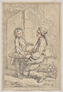 Gebäck, Talmouses, alles heiß von François Boucher