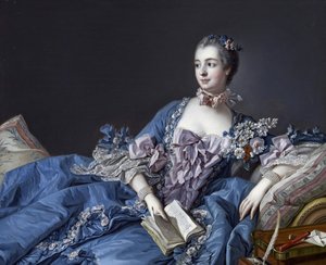 Porträt der Marquise de Pompadour (1721-1764)