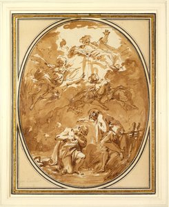 Die Taufe Christi von François Boucher