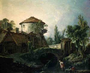 Die Windmühle, ca. 1750