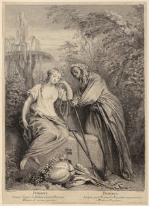Vertumnus und Pomona von François Boucher