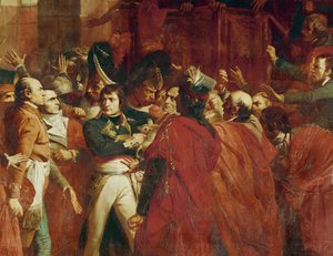 General Bonaparte im Rat der Fünfhundert in St von Francois Bouchot