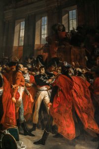 General Bonaparte im Rat der Fünfhundert in Saint-Cloud von Francois Bouchot