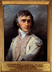 Porträt von Barthelemy Joubert (1769-1799) im Uniform eines Leutnants von Francois Bouchot