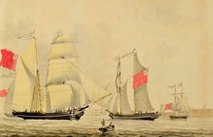 Chesterfield, Stadt Dundee, Stadt Rotterdam und Venus in der Nähe von Rotterdam von Francois Carlebur