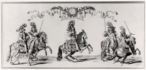 Karussell für Ludwig XIV. (1639-1715) ca. 1662