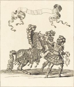 Cheval de Main et Palfreniers Romains von Francois Chauveau