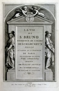 Kupferstich von Francois Chauveau 1680 
