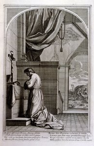 Gravur von Francois Chauveau 1680 