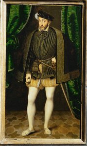 Heinrich II., König von Frankreich von François Clouet