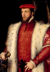 Porträt von Odet de Coligny (1517-1571), Kardinal von Chatillon. Gemälde von François Clouet (1515-1572), 16. Jahrhundert. Chantilly, Musée Condé