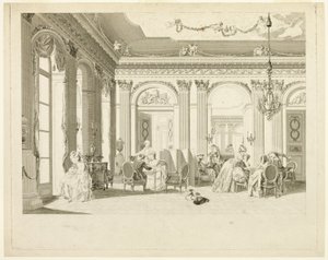 Das Wohnzimmer von Francois Dequevauviller