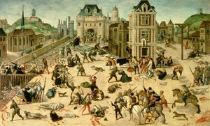 Massaker der Bartholomäusnacht am 24. August