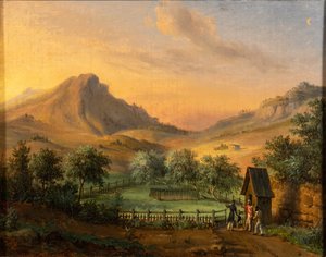 Napoleons Grab auf der Insel St. Helena im Geraniumtal