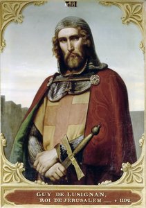 Guy von Lusignan, König von Jerusalem und Zypern