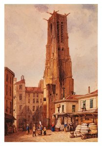 Saint-Jacques-Turm (Paris, Frankreich) von Francois Etienne Villeret