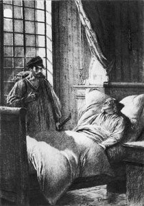 Illustration aus Les Miserables von Victor Hugo