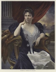 Porträt von Madame la Comtesse de Kersaint