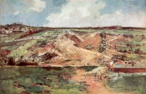 Der Trichter von Carency, Artois, Frankreich, Juni 1915, 1926