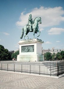 Reiterstatue von Henri IV (1553-1610)