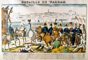 Schlacht von Wagram, 1809 von Francois Georgin