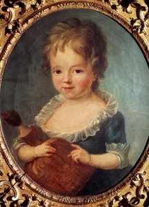 Mädchen mit Puppe