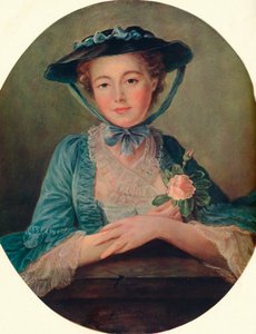 Mlle. Doré - Französische Schule, ca. 1760, 1910 von Francois Hubert Drouais