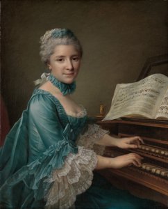 Porträt einer Frau, angeblich Madame Charles Simon Favart, 1757