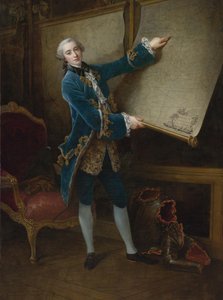 Porträt des Comte de Vaudreuil 1740-1817