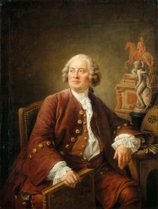 Porträt des Bildhauers Edmé Bouchardon 1698-1762, 1758