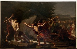 Der Tod des Caius Gracchus (einer der Gracchen) (2. Jahrhundert v. Chr.)