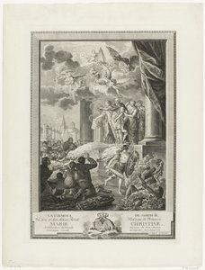 Die Gnade von Joseph II., graviert von Mathias de Sallieth