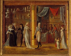 Die Holzgalerie des Königspalastes