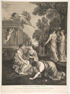 Merkur und Herse von Francois Jourd