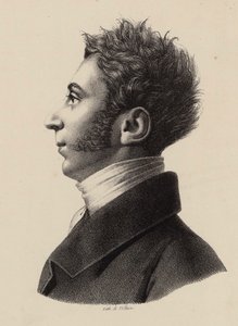 Porträt von Franz Xavier Wolfgang Mozart 1791-1844, 1820er Jahre