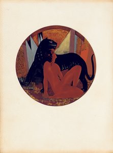 Mowgli und Bagheera, Illustration aus 