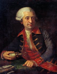 Porträt von Antoine Louis Lavoisier (1746-1794), französischer Chemiker in Uniform als Generalinspektor der Pulver der Land- und Seestreitkräfte