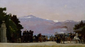 In Ouchy von Francois Louis David Bocion