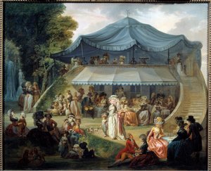 Fest im Kolosseum von Francois Louis Joseph Watteau