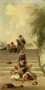 La Glissade von Francois Louis Lanfant de Metz